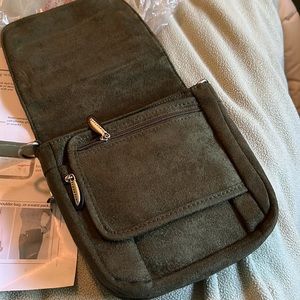 Travelon Microsuede Bag - Shoulder/Crossbody